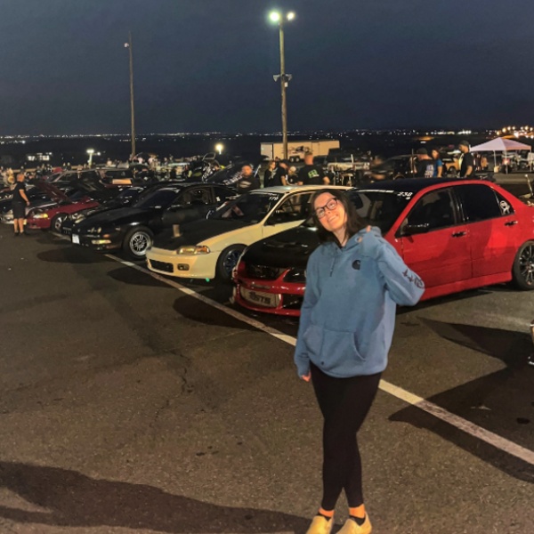 she is still able to embrace her love for the outdoors! In her free time, you can find her hiking with her puppy, helping her boyfriend work on cars, and camping with her loved ones